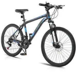 Mountain Bike 24/26/27.5 Inch Men & Women Mountain Bike with 21-Speed Adult Bikes, Double Disc Brake, Suspension Fork and High Carbon Steel Frame Mountain Bike 24/26/27.5 Inch Men & Women Mountain Bike with 21-Speed Adult Bikes, Double Disc Brake, Suspension Fork and High Carbon Steel Frame