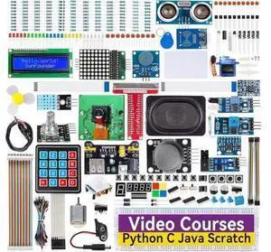 SunFounder Raphael Ultimate Starter Kit for Raspberry Pi 5 4 B 3B B+ 400, Zero 2 W, RoHS Compliant, Python, C Java, Online Tutorials & Video Courses for Beginners (Raspberry PI NOT Included) SunFounder Raphael Ultimate Starter Kit for Raspberry Pi 5 4 B 3B B+ 400, Zero 2 W, RoHS Compliant, Python, C Java, Online Tutorials & Video Courses for Beginners (Raspberry PI NOT Included)