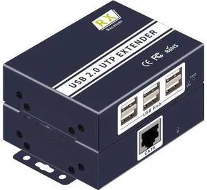 WISDUM USB Extender Over ethernet cat5e cat6/7 up to 492FT/150m,6 Port UBS2.0,USB ethernet Extender Over rj45 IP Gigabit Switch ethernet Extender. No Driver,Supports All Operating System, Keyboard WISDUM USB Extender Over ethernet cat5e cat6/7 up to 492FT/150m,6 Port UBS2.0,USB ethernet Extender Over rj45 IP Gigabit Switch ethernet Extender. No Driver,Supports All Operating System, Keyboard