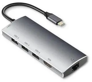 C Hub for Mac Book Pro/Air, iPad Pro 6IN1 C Hub with Ethernet(1Gbps), 4K C Power Delivery, 3 3.0 Hub C Hub for Mac Book Pro/Air, iPad Pro 6IN1 C Hub with Ethernet(1Gbps), 4K C Power Delivery, 3 3.0 Hub