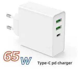 65W TYPE-C USB-C Power Adapter Fast Wall Charger 1Port PD60W QC3.0 Charger 2port USB for iPhone/Xiaomi/Samsung for Laptops 65W TYPE-C USB-C Power Adapter Fast Wall Charger 1Port PD60W QC3.0 Charger 2port USB for iPhone/Xiaomi/Samsung for Laptops