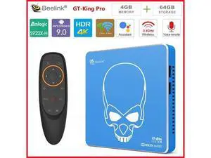 GT KING PRO S922X-H Quad-core Andriod 9.0 smart top box 4G+64G ROM 2.4G/5.8G WIFI USB 3.0 Blutooth4.1 tv box player GT KING PRO S922X-H Quad-core Andriod 9.0 smart top box 4G+64G ROM 2.4G/5.8G WIFI USB 3.0 Blutooth4.1 tv box player
