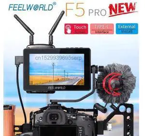 F5 Pro 5.5 Inch on DSLR Camera Field Monitor Touch Screen IPS FHD1920x1080 4K Video Focus Assist for Gimbal Rig F5 Pro 5.5 Inch on DSLR Camera Field Monitor Touch Screen IPS FHD1920x1080 4K Video Focus Assist for Gimbal Rig