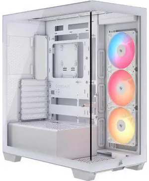 3500X RS Reverse Fan ARGB Mid-Tower PC Case 3X Pre-Installed Fans, Panoramic Glass, Spacious Interior, GPU Anti-Sag, Reverse Connection Motherboard Compatible Black White 3500X RS Reverse Fan ARGB Mid-Tower PC Case 3X Pre-Installed Fans, Panoramic Glass, Spacious Interior, GPU Anti-Sag, Reverse Connection Motherboard Compatible Black White