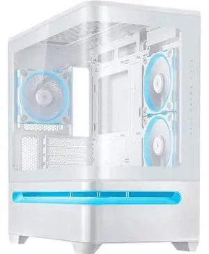Prime AP201 33-Liter Micro ATX Black PC case with Tool-Free Side Panels and a Quasi-Filter mesh, with Support for 360 mm Coolers, Graphics Cards up to 338 mm Long, and Standard ATX PSUs Prime AP201 33-Liter Micro ATX Black PC case with Tool-Free Side Panels and a Quasi-Filter mesh, with Support for 360 mm Coolers, Graphics Cards up to 338 mm Long, and Standard ATX PSUs
