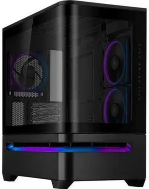 Prime AP201 33-Liter Micro ATX Black PC case with Tool-Free Side Panels and a Quasi-Filter mesh, with Support for 360 mm Coolers, Graphics Cards up to 338 mm Long, and Standard ATX PSUs Prime AP201 33-Liter Micro ATX Black PC case with Tool-Free Side Panels and a Quasi-Filter mesh, with Support for 360 mm Coolers, Graphics Cards up to 338 mm Long, and Standard ATX PSUs