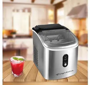 EFIC103-AMZ-SC Counter Top Maker with Over-Sized Ice Bucket, Stainless Steel, Self Cleaning Function, Heavy Duty, Stainless EFIC103-AMZ-SC Counter Top Maker with Over-Sized Ice Bucket, Stainless Steel, Self Cleaning Function, Heavy Duty, Stainless