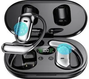 AI Language Translation Earbuds, Wireless Earbuds Translator Real Time 144 Languages 3-in-1 Translator Ear Buds 5.4 Bluetooth Headphones Two-Way Translating Device fit iOS and Android - Black 2 AI Language Translation Earbuds, Wireless Earbuds Translator Real Time 144 Languages 3-in-1 Translator Ear Buds 5.4 Bluetooth Headphones Two-Way Translating Device fit iOS and Android - Black 2
