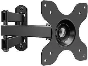 WALI TV Wall Mount Articulating LCD Monitor Full Motion 15 inch Extension Arm Tilt Swivel for Most 13 to 32 inch LED TV Flat Panel Screen with Mounting Holes up to 100x100mm (1330LM), Black WALI TV Wall Mount Articulating LCD Monitor Full Motion 15 inch Extension Arm Tilt Swivel for Most 13 to 32 inch LED TV Flat Panel Screen with Mounting Holes up to 100x100mm (1330LM), Black