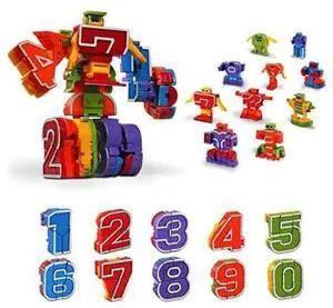Number Robots Transforming Autobots Toy Educational STEM Learning Bots Fine Motor Skill Toys Gift for 3 4 5 6 Years Old Boys Preschool Toddlers Kids 09 Numbers Robots Number Robots Transforming Autobots Toy Educational STEM Learning Bots Fine Motor Skill Toys Gift for 3 4 5 6 Years Old Boys Preschool Toddlers Kids 09 Numbers Robots