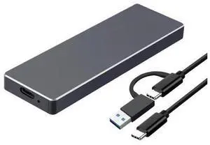 Dual Protocol USB3.2 GEN2 M.2 NVME SATA NGFF HDD Enclosure Aluminum Hard Disk Drive Case Type-C Universal M.2 Enclosure Box Dual Protocol USB3.2 GEN2 M.2 NVME SATA NGFF HDD Enclosure Aluminum Hard Disk Drive Case Type-C Universal M.2 Enclosure Box
