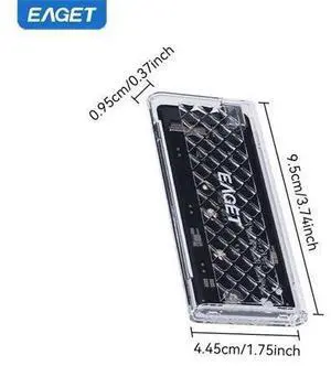 SE160D Portable Transparent NVME SATA M2 SSD Case Dual Protocol M.2 Type-C to USB-A/C 10Gbps External SSD Enclosure SE160D Portable Transparent NVME SATA M2 SSD Case Dual Protocol M.2 Type-C to USB-A/C 10Gbps External SSD Enclosure