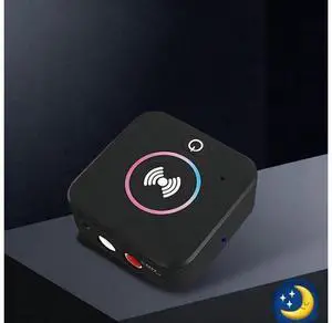 Wireless Bluetooth 5.0 Audio Transmitter Receiver 2-IN-1, Plug and Play Audio Adapter with LED Light for TV, PC, Car Wireless Bluetooth 5.0 Audio Transmitter Receiver 2-IN-1, Plug and Play Audio Adapter with LED Light for TV, PC, Car