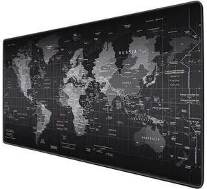 Extended Big Mouse Pad Gaming ,Large Desk Pad World Map , XXXL Desk Mat Game Mousepad, L 35.43 in * W 15.75 in Computer Desk Pad with Non-Slip Rubber Base,Desk Matt for Desktop Extended Big Mouse Pad Gaming ,Large Desk Pad World Map , XXXL Desk Mat Game Mousepad, L 35.43 in * W 15.75 in Computer Desk Pad with Non-Slip Rubber Base,Desk Matt for Desktop