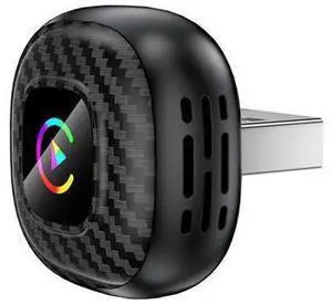 Black 2 in 1 Wireless Carplay Android Auto AI Box Car Play Adapter USB Port Dongle for OEM Wired CarPlay Upgrade Black 2 in 1 Wireless Carplay Android Auto AI Box Car Play Adapter USB Port Dongle for OEM Wired CarPlay Upgrade