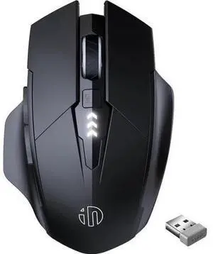 DIXSG Wireless Mouse, Rechargeable 2.4G RF Wireless Mouse, Upgraded Visible Battery, 2400 DPI, Silent Ergonomic Computer Wireless Mouse for Laptop, Mac, PC etc. DIXSG Wireless Mouse, Rechargeable 2.4G RF Wireless Mouse, Upgraded Visible Battery, 2400 DPI, Silent Ergonomic Computer Wireless Mouse for Laptop, Mac, PC etc.