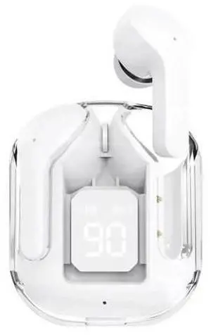 T6 TWS Earbuds Wireless Blue Tooth 5.0 ENC Sport Gaming Headsets Noise ReductionMic Stereo Headphones with LED Display Earphone White T6 TWS Earbuds Wireless Blue Tooth 5.0 ENC Sport Gaming Headsets Noise ReductionMic Stereo Headphones with LED Display Earphone White