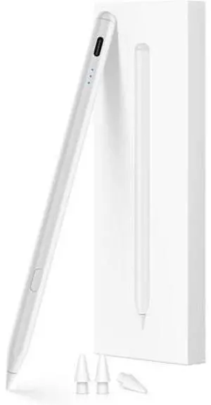 Stylus Pen for ipad 2018-2025 USB-C Fast Charging Pencil Pixel-Perfect Tilt Sensitivity for iPad 11/10/9/8/7/6/A16 iPad mini 7/6/5 iPad Air M3/2 11/13/5/4/3 iPad Pro M5/4 13/12.9/11 Stylus Pen for ipad 2018-2025 USB-C Fast Charging Pencil Pixel-Perfect Tilt Sensitivity for iPad 11/10/9/8/7/6/A16 iPad mini 7/6/5 iPad Air M3/2 11/13/5/4/3 iPad Pro M5/4 13/12.9/11