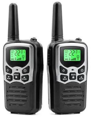 SOEWIOU Walkie Talkies,Long Range Walkie Talkies for Adults Two-Way Radios with 22 Channels FRS VOX Scan LCD Display with LED Flashlight for Field, Survival Biking Hiking Camping 2 Pack (Silver A) SOEWIOU Walkie Talkies,Long Range Walkie Talkies for Adults Two-Way Radios with 22 Channels FRS VOX Scan LCD Display with LED Flashlight for Field, Survival Biking Hiking Camping 2 Pack (Silver A)