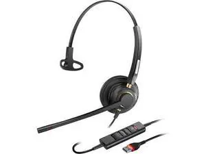 USB Headset with Microphone Noise Cancelling & Audio Controls Ultra Comfort USB Headphone for Computer Laptop Pc Business Skype UC Webinar Call Center Office USB Headset with Microphone Noise Cancelling & Audio Controls Ultra Comfort USB Headphone for Computer Laptop Pc Business Skype UC Webinar Call Center Office