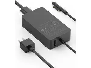 Umiharn Surface Pro Charger 65W for Microsoft Surface Pro 9/8/7+/7/6/5/4/3/X, Windows Surface Laptop 5/4/3/2/1/Studio, Laptop Go 2/1, Surface Book 3/2/1, Surface Go 3/2/1, with 10ft Magnetic Cable Umiharn Surface Pro Charger 65W for Microsoft Surface Pro 9/8/7+/7/6/5/4/3/X, Windows Surface Laptop 5/4/3/2/1/Studio, Laptop Go 2/1, Surface Book 3/2/1, Surface Go 3/2/1, with 10ft Magnetic Cable