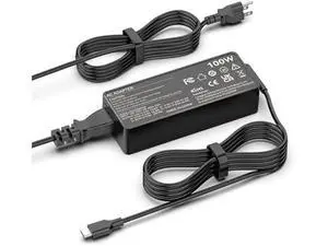 100W USB C Laptop Charger, Fast Charger Compatible with Lenovo ThinkPad, Yoga, HP, Asus, Acer, Dell, MSI, MacBook Pro/Air Laptops and Tablets; Universal Type C Chromebook Laptop Power Supply Cord 100W USB C Laptop Charger, Fast Charger Compatible with Lenovo ThinkPad, Yoga, HP, Asus, Acer, Dell, MSI, MacBook Pro/Air Laptops and Tablets; Universal Type C Chromebook Laptop Power Supply Cord