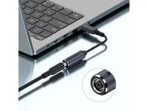 USB C to Barrel Tip Adapter 45W 65W 100W PD Charging for Convert HP 7.4mm x 5.0mm Charger to Type C Power for Phones Tablets Laptops and Other USB C Devices Input: DC15-20.5V USB C to Barrel Tip Adapter 45W 65W 100W PD Charging for Convert HP 7.4mm x 5.0mm Charger to Type C Power for Phones Tablets Laptops and Other USB C Devices Input: DC15-20.5V