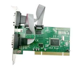 PCI Serial Port Card PCI To 2 Ports RS232 COM Converter Card PCI Serial Port Card PCI To 2 Ports RS232 COM Converter Card