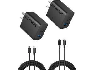 iPhone 16 Charger USB C Charger Block 2-Pack 20W Fast Wall Charger for 16/16 Pro/Pro Max / iPad Pro and More with 2 Pack 5 ft USB-C Cable iPhone 16 Charger USB C Charger Block 2-Pack 20W Fast Wall Charger for 16/16 Pro/Pro Max / iPad Pro and More with 2 Pack 5 ft USB-C Cable