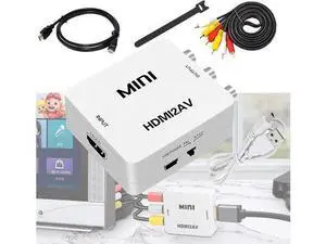 HDMI to RCA Converter (hdmi to av Adapter) hdmi to RCA Adapter converts HDMI Output Source to Old-Fashioned RCA Display Optionalav to hdmi,hdmi to av,av to vga,vga to av,vga to hdmi,hdmi to vga HDMI to RCA Converter (hdmi to av Adapter) hdmi to RCA Adapter converts HDMI Output Source to Old-Fashioned RCA Display Optionalav to hdmi,hdmi to av,av to vga,vga to av,vga to hdmi,hdmi to vga