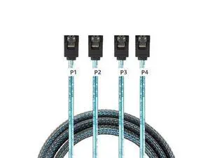 FOR Hard Drive Cable MINISAS 4-to-4 SATA 6G Data Cable 4 Pairs 4Sata Cable SAS to SATA 1M FOR Hard Drive Cable MINISAS 4-to-4 SATA 6G Data Cable 4 Pairs 4Sata Cable SAS to SATA 1M