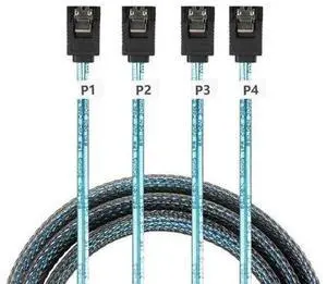 FOR Hard Drive Cable MINISAS 4-to-4 SATA 6G Data Cable 4 Pairs 4Sata Cable SAS to SATA 1M FOR Hard Drive Cable MINISAS 4-to-4 SATA 6G Data Cable 4 Pairs 4Sata Cable SAS to SATA 1M