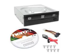 Super Allwrite Ihas124-04-Kit 24X Dvd+/-Rw Dual Layer Burner + Nero 12 Essentials Burning Software + Sata Cable Kit Super Allwrite Ihas124-04-Kit 24X Dvd+/-Rw Dual Layer Burner + Nero 12 Essentials Burning Software + Sata Cable Kit