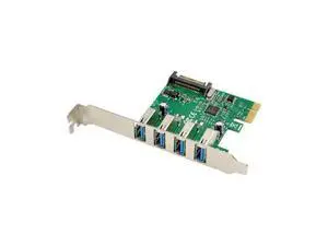 PCI-E To 4 Port USB3.0 Expansion Card Super Speed USB3.0 Host Control Expansion Card chipset NEC720201 sata power supply PCI-E To 4 Port USB3.0 Expansion Card Super Speed USB3.0 Host Control Expansion Card chipset NEC720201 sata power supply