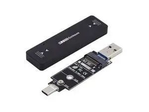 NFHK Combo Type-C & USB3.0 to NVME M-Key M.2 NGFF SATA SSD PCBA Case 2230/2242mm Adapter RTL9210B Chipset NFHK Combo Type-C & USB3.0 to NVME M-Key M.2 NGFF SATA SSD PCBA Case 2230/2242mm Adapter RTL9210B Chipset