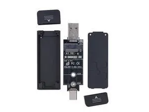 Combo Type-C & USB3.0 to NVME M-key M.2 NGFF SATA SSD PCBA Case 2230/2242mm Adapter RTL9210B Chipset Combo Type-C & USB3.0 to NVME M-key M.2 NGFF SATA SSD PCBA Case 2230/2242mm Adapter RTL9210B Chipset