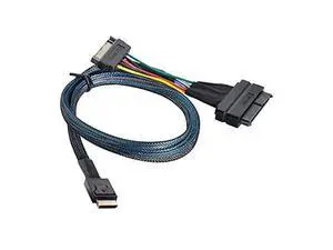 NFHK Oculink SFF-8611 to U.2 U.3 SFF-8639 NVME PCIe PCI-Express SSD Cable for Mainboard SSD NFHK Oculink SFF-8611 to U.2 U.3 SFF-8639 NVME PCIe PCI-Express SSD Cable for Mainboard SSD