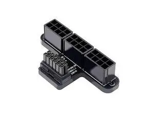 ATX3.0 GPU PCI-E 5.0 Connector, 90 Degree Down Angled 12V HPWR Power Modular to Three ATX 8P Adapter for 4080 5090TI 12+4P Graphics Card ATX3.0 GPU PCI-E 5.0 Connector, 90 Degree Down Angled 12V HPWR Power Modular to Three ATX 8P Adapter for 4080 5090TI 12+4P Graphics Card
