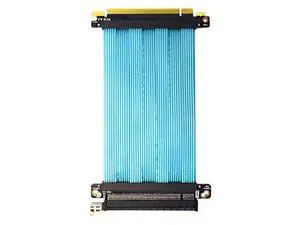 PCIe 4.0 Riser Cable Silver-Plated for RTX3090 Graphics Card Extension PCIe4.0 X16 64GB/S High Speed Adapter for ITX PC Case GPU(25cm) PCIe 4.0 Riser Cable Silver-Plated for RTX3090 Graphics Card Extension PCIe4.0 X16 64GB/S High Speed Adapter for ITX PC Case GPU(25cm)