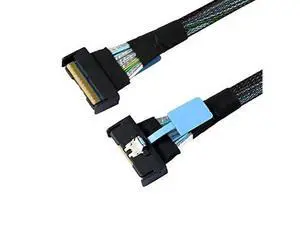 Slimline MCIO 8i 74Pin Male to MCIO PCIE 5.0 4.0 74Pin Male Extender Cord, PCI-E 5.0 Mini Cool Edge IO MCIO Cable 50cm Slimline MCIO 8i 74Pin Male to MCIO PCIE 5.0 4.0 74Pin Male Extender Cord, PCI-E 5.0 Mini Cool Edge IO MCIO Cable 50cm