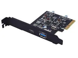 TOTOVIN PCI-E PCI Express to USB 3.1 Gen 2 (10 Gbps) Type A+Type C Expansion Card Asmedia Chipset for Windows 7/8/8.1/10/Linux Kernel (Type A+Type C) TOTOVIN PCI-E PCI Express to USB 3.1 Gen 2 (10 Gbps) Type A+Type C Expansion Card Asmedia Chipset for Windows 7/8/8.1/10/Linux Kernel (Type A+Type C)