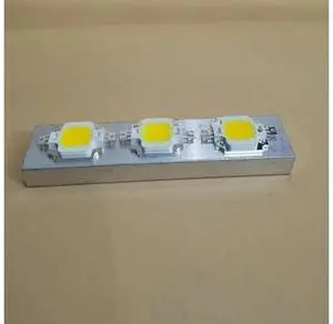 Hot Aluminum Heatsink Cooling Pad For High Power LED IC Chip Cooler Radiator Heat Sink for LED COB Light 100*25*10MM Hot Aluminum Heatsink Cooling Pad For High Power LED IC Chip Cooler Radiator Heat Sink for LED COB Light 100*25*10MM