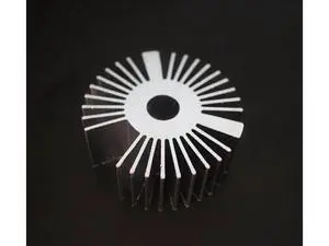 53*22mm Round Oxidation Sunflower Aluminum Heatsink for 1W/3W/5W LED Lamp 53*22mm Round Oxidation Sunflower Aluminum Heatsink for 1W/3W/5W LED Lamp