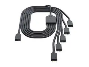 Master 1-to-5 ARGB Splitter Cable / 5V - Support 3-pin Addressable RGB - LED Sync Cable for MasterFan/MasterLiquid ARGB Series Support(ARGB 1-to-5 Splitter) Master 1-to-5 ARGB Splitter Cable / 5V - Support 3-pin Addressable RGB - LED Sync Cable for MasterFan/MasterLiquid ARGB Series Support(ARGB 1-to-5 Splitter)