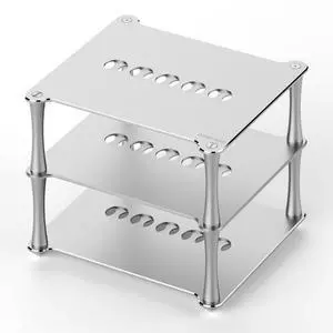 BK1 Desktop HiFi Stand: Aluminum Audio Rack A1 D1 Q1 Amplifier DAC Preamp with Passive Cooling Modular Stack Design for Home Desk Setup BK1 Desktop HiFi Stand: Aluminum Audio Rack A1 D1 Q1 Amplifier DAC Preamp with Passive Cooling Modular Stack Design for Home Desk Setup