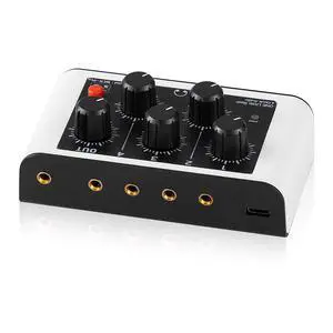 Mini Stereo 4 Channel Line Mixer Headphone Monitoring Club Live Studio Recording Mini Stereo 4 Channel Line Mixer Headphone Monitoring Club Live Studio Recording