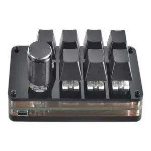 for P rammable Gaming Keyboard with 7 Keys and 1 Knobs Mechanical Keypad for P rammable Gaming Keyboard with 7 Keys and 1 Knobs Mechanical Keypad