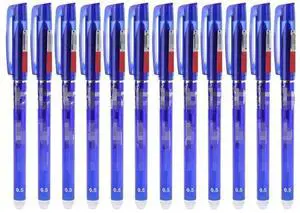 FOR 12Pcs Creative 0.5mm Erasable Gel Pens Blue Ink Office FOR 12Pcs Creative 0.5mm Erasable Gel Pens Blue Ink Office