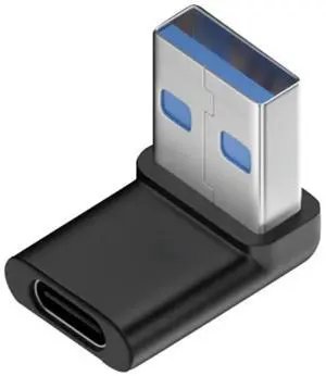for 90 Degree USB Male to Type C Female Left Right Angled Adapter Connector for 90 Degree USB Male to Type C Female Left Right Angled Adapter Connector