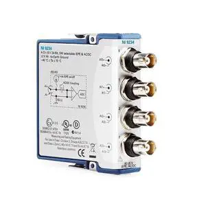 for NI 9234 C Series Dynamic Signal Acquisition Module 4 Channel Analog Input 24-Bit 779680-01 for NI 9234 C Series Dynamic Signal Acquisition Module 4 Channel Analog Input 24-Bit 779680-01